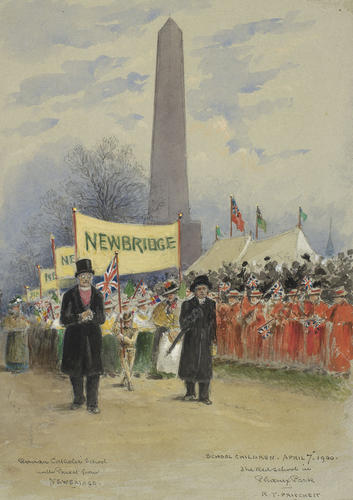 The Queen's Visit to Dublin, April 1900: Procession of school children The Queen's Visit to Dublin, April 1900: Procession of school children