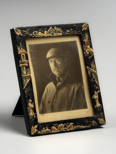 Photographic portrait of Albert I of Belgium (1875-1934) in military uniform, c. 1919. [Queen Mary's Dolls House]