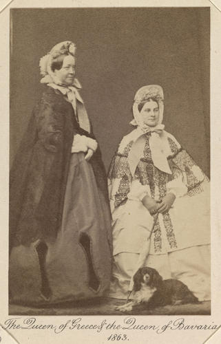 Amalie, Queen of Greece (1818-75) and Marie, Queen of Bavaria (1825-89)