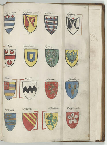 Dethick (Sir Gilbert) register of the Order of the Garter