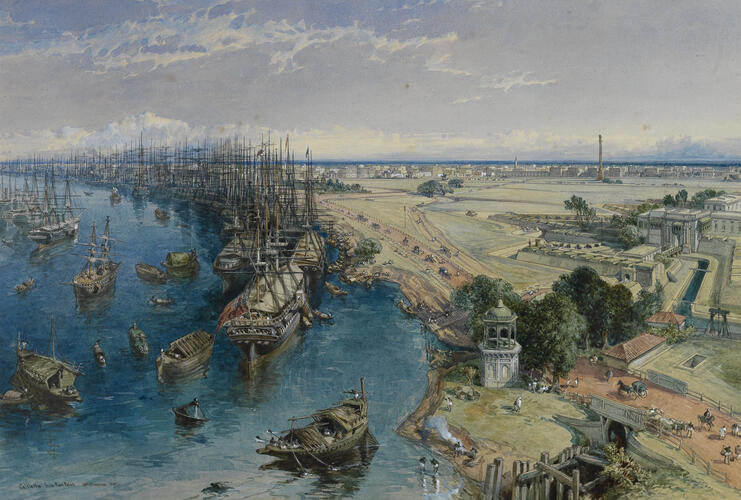 Calcutta from Fort Point