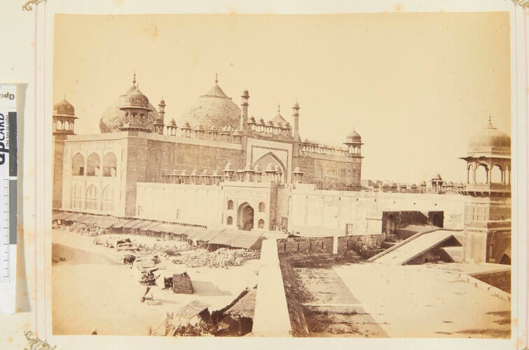 Jumna Musjid from the Fort, Agra Jumna Musjid from the Fort, Agra