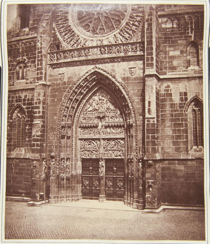 'Doorway of St Lawrence Church at Nuremberg' 'Doorway of St Lawrence Church at Nuremberg'