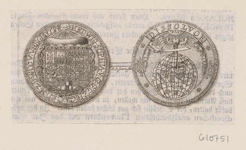 [medal of Hedwig Sophia of Brandenburg, Landgravine of Hesse-Kassel]