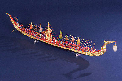Master: Model of the Thai Royal barge Master: Model of the Thai Royal barge