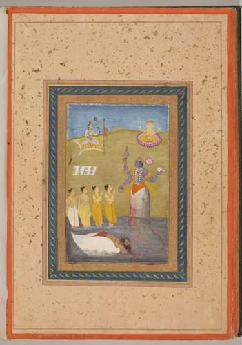 Master: Album of paintings of Hindu gods
Item: मत्स्य अवतार Matsya Avatar Master: Album of paintings of Hindu gods
Item: मत्स्य अवतार Matsya Avatar