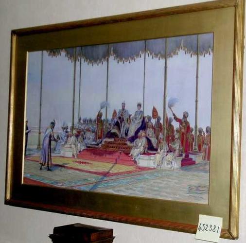 King George V and Queen Mary at the Delhi Durbar
