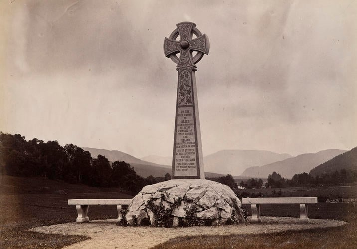 Monument to Princess Alice, Grand Duchess of Hesse, Balmoral Estate