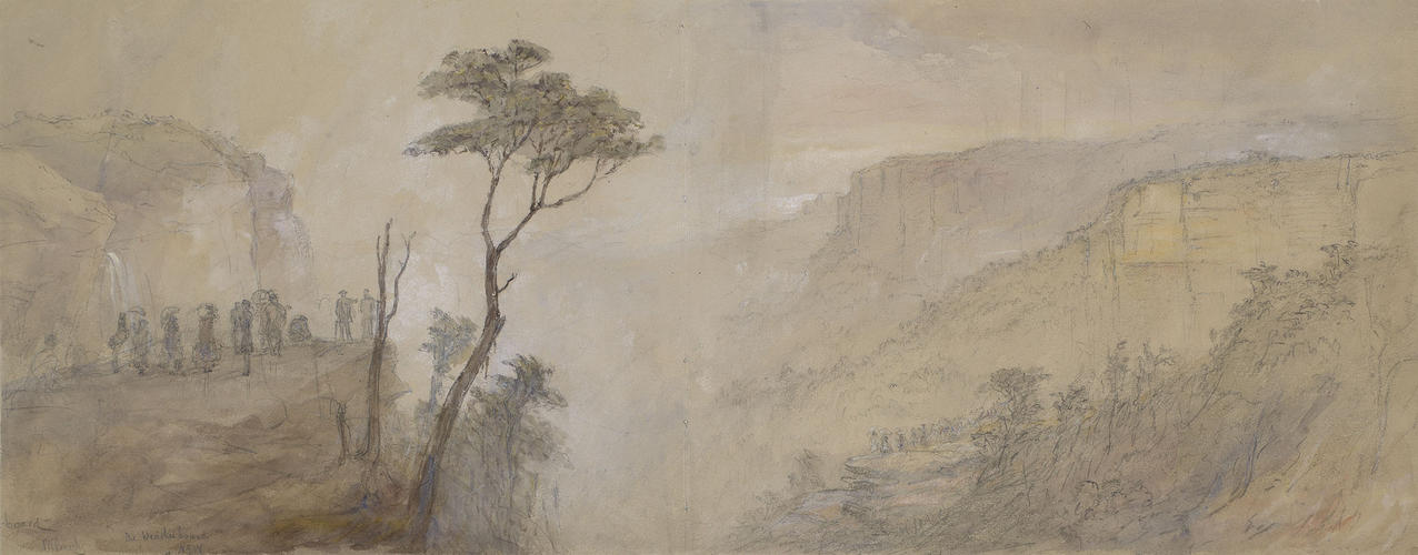 'Waterfall at the Weatherboard', Sydney, New South Wales, 31 January 'Waterfall at the Weatherboard', Sydney, New South Wales, 31 January