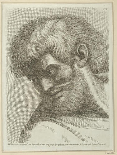 Master: Set of twenty-four heads from 'The School of Athens'
Item: Head of a bearded man [from 'The School of Athens']