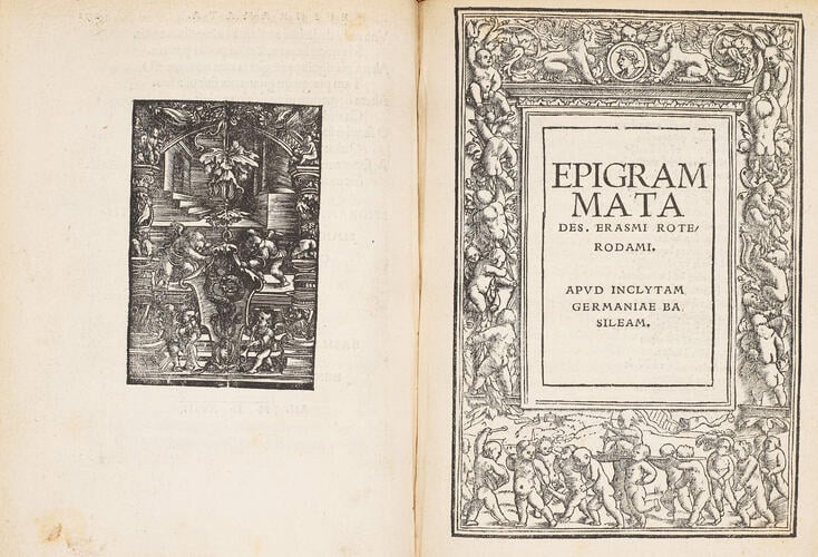 De Optimo reip. statu, deque nova insula Utopia ; Epigrammata / T. Mori Epigrammata Des. Erasmi Roterodami De Optimo reip. statu, deque nova insula Utopia ; Epigrammata / T. Mori Epigrammata Des. Erasmi Roterodami