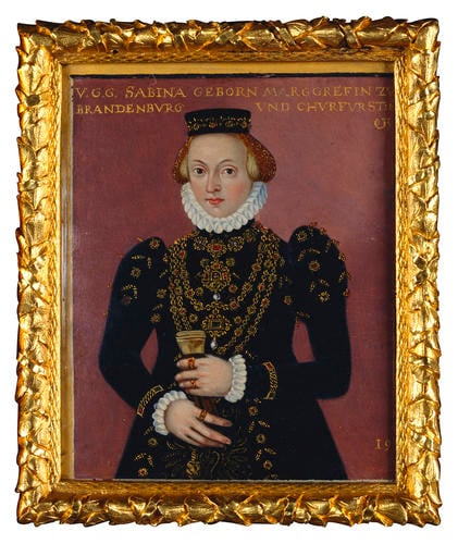 Johann Georg, Elector of Brandenburg (1525-1598) and Sabina, Electress of Brandenburg (d. 1575)