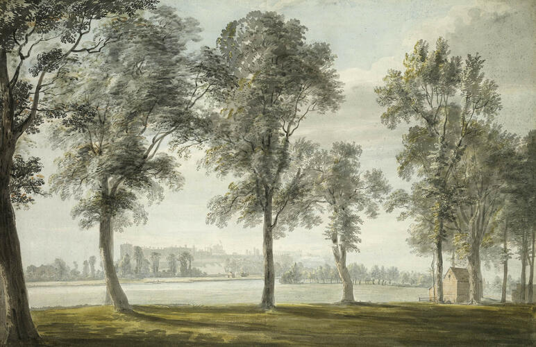 Windsor Castle from the playing fields at Eton