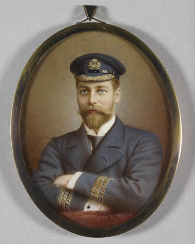 King George V (1865-1936) when Duke of York