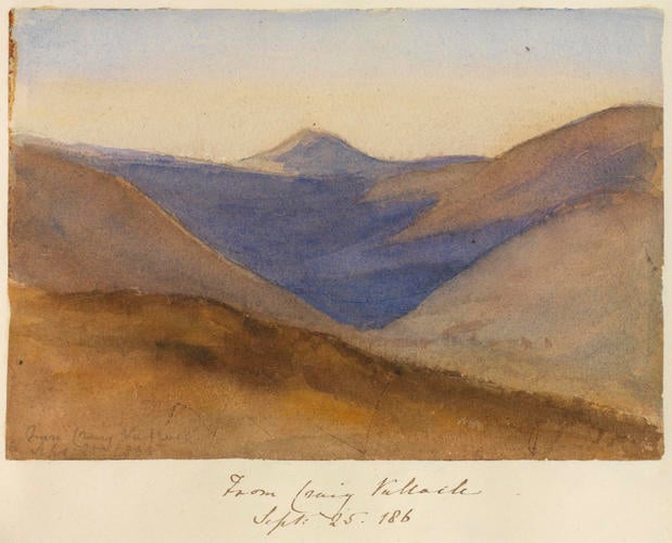 Master: SKETCHES FROM NATURE V. R. 1862 TO 1866
Item: From Craig Valloch