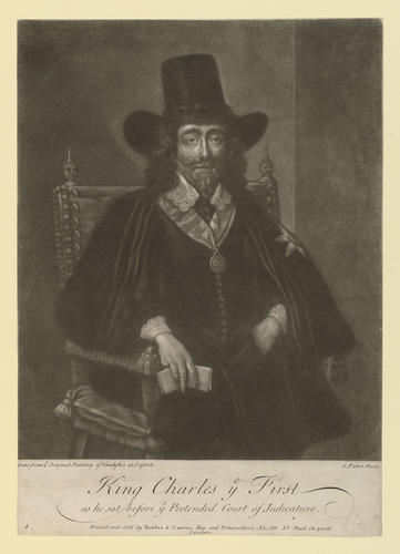 King Charles ye First as he sat before ye Pretended Court of Judicature King Charles ye First as he sat before ye Pretended Court of Judicature