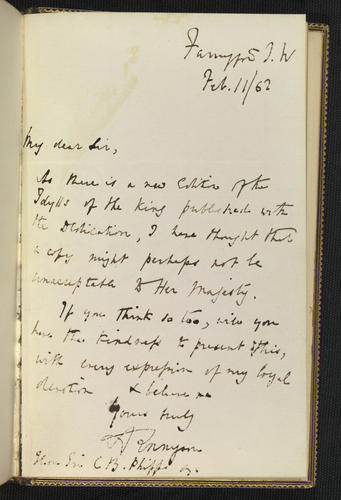 Idylls of the king / by Alfred Tennyson Idylls of the king / by Alfred Tennyson