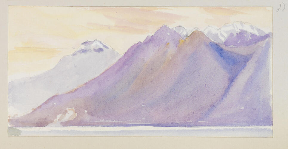Master: SKETCHES BY QUEEN VICTORIA II
Item: Italian Mountains