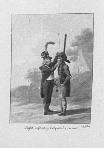 French Light Infantry Soldiers French Light Infantry Soldiers