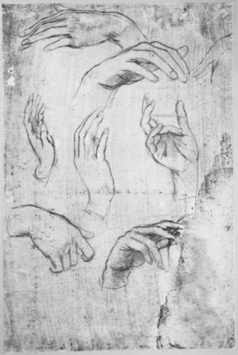 Studies of hands Studies of hands
