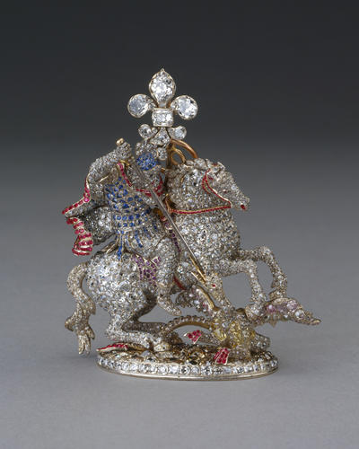 Order of the Garter (England). George III's collar badge (Great George)