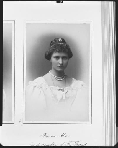 Princess Alix of Hesse, 1887 [in Portraits of Royal Children Vol. 35 1886-1887]