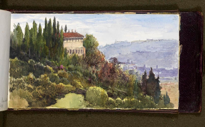 Master: Queen Victoria's Sketch Book 1885-1888
Item: Villa Palmieri