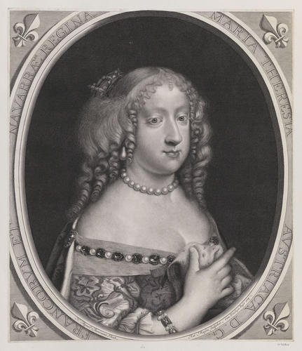 MARIA THERESA AVSTRIACA D. G. FRANCORVM ET NAVARRAEM REGINA MARIA THERESA AVSTRIACA D. G. FRANCORVM ET NAVARRAEM REGINA