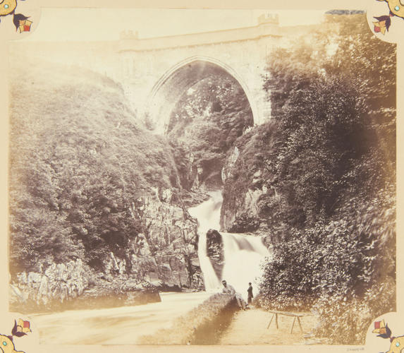 Watching the waterfall. [Souvenirs of soldiering at the Camp Curragh / by EDF]