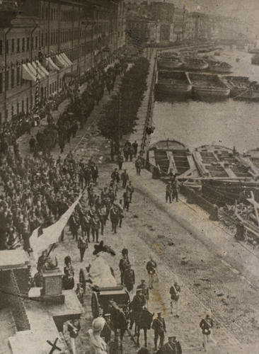 Funeral procession of Grand Duke Constantine Constantinovich Funeral procession of Grand Duke Constantine Constantinovich
