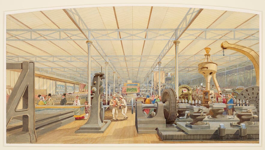 The Great Exhibition: Moving machinery