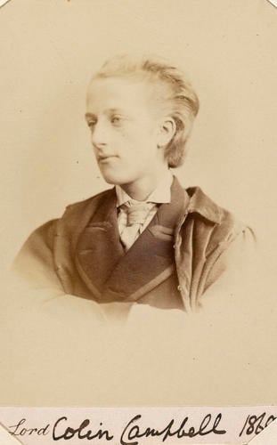 Lord Colin Campbell, 5th son of the Duke of Argyll. [Photographs, English Portraits. Volume 70. ]