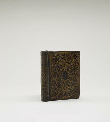 Preces Piae []. [Fine binding originally enclosing a MS, now with blank pages to fit]