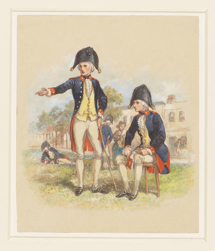 Royal Military Academy, Woolwich, 1783-1887: Gentlemen Cadets, 2nd Company, 1783