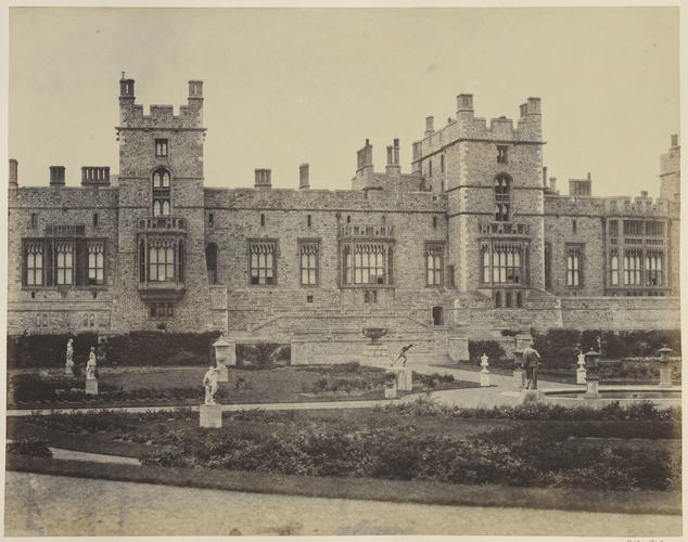 View of the East Terrace, Windsor Castle