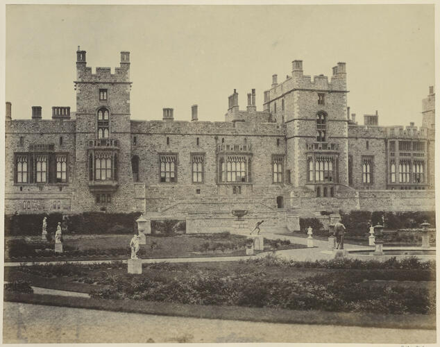 View of the East Terrace, Windsor Castle