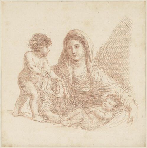The Madonna and Child with the Infant Baptist The Madonna and Child with the Infant Baptist