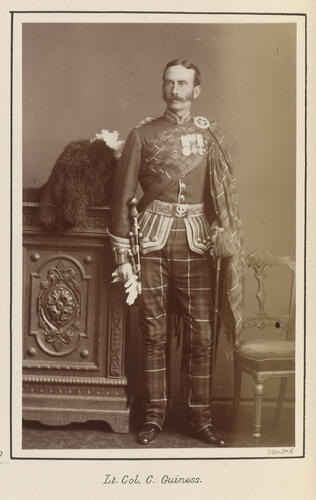 Colonel Charles Wolfran Nugent Guinness (1839-94)