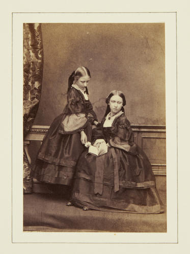 Princess Louise, later Duchess of Argyll (1848-1939), and Princess Helena (1846-1923)