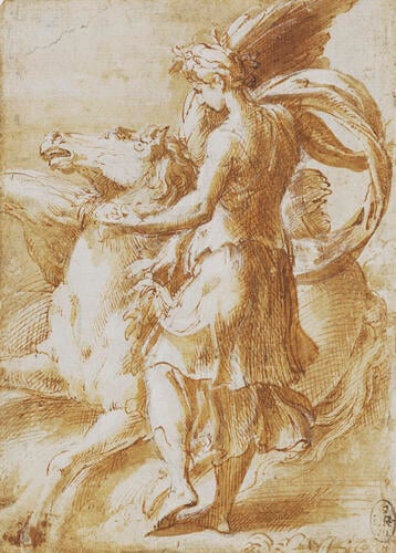 Saturn and Philyra