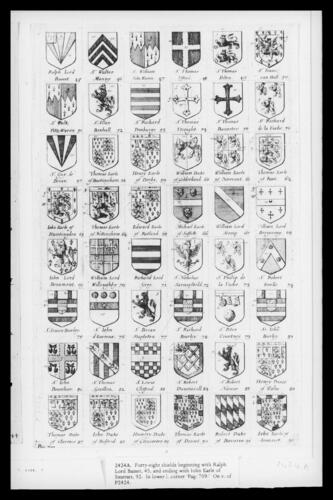 Arms of Knights of the Garter Arms of Knights of the Garter