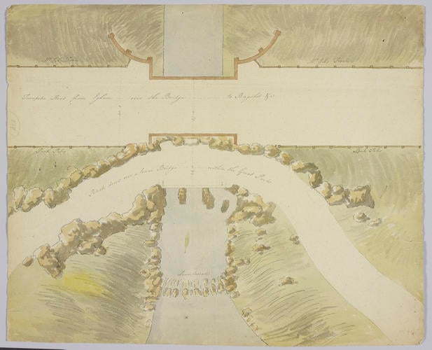A plan for a drive near Virginia Water