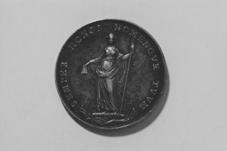 Medal commemorating an uncertain subect, possibly Peace with America Medal commemorating an uncertain subect, possibly Peace with America