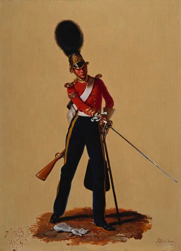 Sergeant John Hawkins (b. 1808), 7th (The Princess Royal's) Dragoon Guards Sergeant John Hawkins (b. 1808), 7th (The Princess Royal's) Dragoon Guards