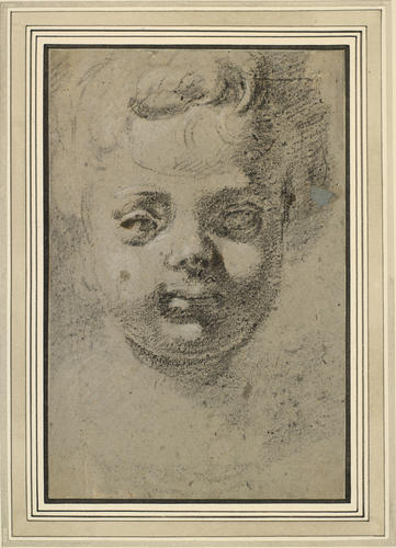 The head of a child The head of a child