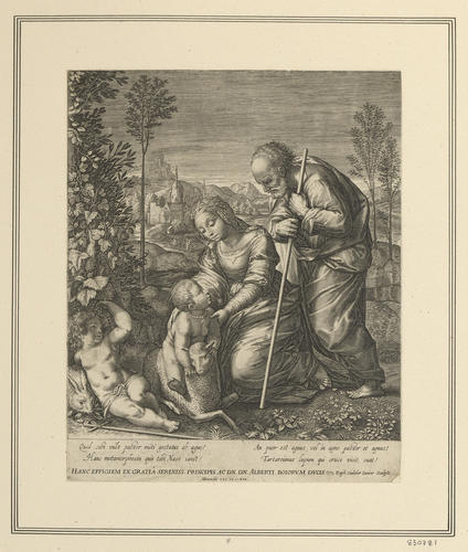 Holy Family with the Lamb and the Infant Baptist