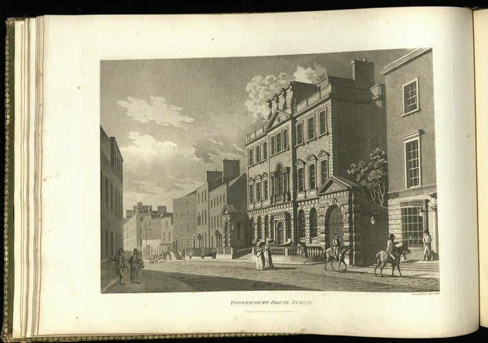 A Picturesque and descriptive view of the city of Dublin described in a series of the most interesting scenes taken in the year 1791 / by James Malton. With : A Brief authentic history from the earlie