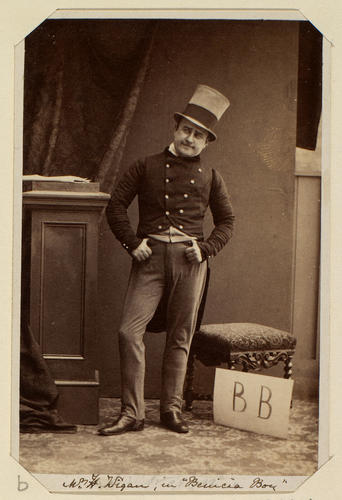 Horace Wigan (c. 1851-85) in 'Benicia Boy'