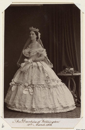 The Duchess of Wellington. 10th March 1863. [Royal Household Portraits. Volume 55. ]