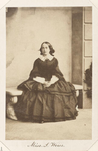 Miss S. Weiss. [Royal Household Portraits. Volume 54. ]